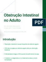 Obstrucao Intestinal Aula