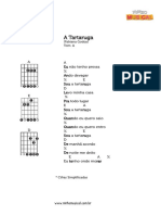 A Tartaruga - Letra Com Cifra Simplificada - Ninho Musical