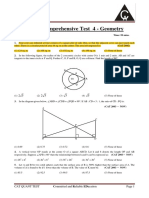 Comprehensive Geometry Test