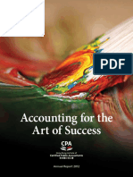 Accounting For The Art of Success: Annual Report 2012