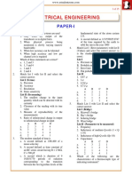 IES OBJ Electrical Engineering 2001 Paper I