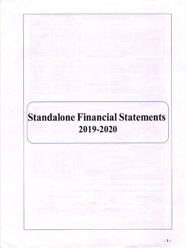 Financial Report for Stakeholders | PDF | Lease | Depreciation