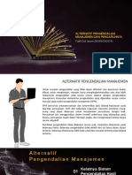 Alternatif Pengendalian Manajemen Dan Pengaruhnya: Fadli Dzil Iqram (002404282019)
