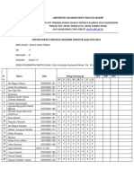 Absen Hukum Acara Pidana Semester 3, Kelas. D