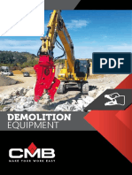 Demolition Equipment Series Comparison