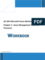 AZ-104: Microsoft Azure Administrator Chapter 2 - Azure Management Tools and Processes