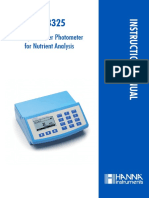 MANUAL PHOTOMETER