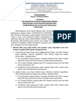 Pengumuman Pelaksanaan SKB CPNS KKP 2021 - Full Jadwal