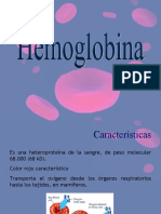 Hemoglobina y sus características 