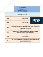 PNCF (2020-2021) Class - 8 Mt-7 Test Syllabus TEST DATE - 26.12.2021