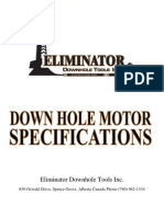 Eliminator Down Hole Motor Catalog