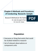 FF Chapter 6 Methods and Procedures of Conducting Research