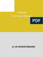 14 III - Ur Dönemi Mimarisi