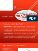 Training & Development of HR V2