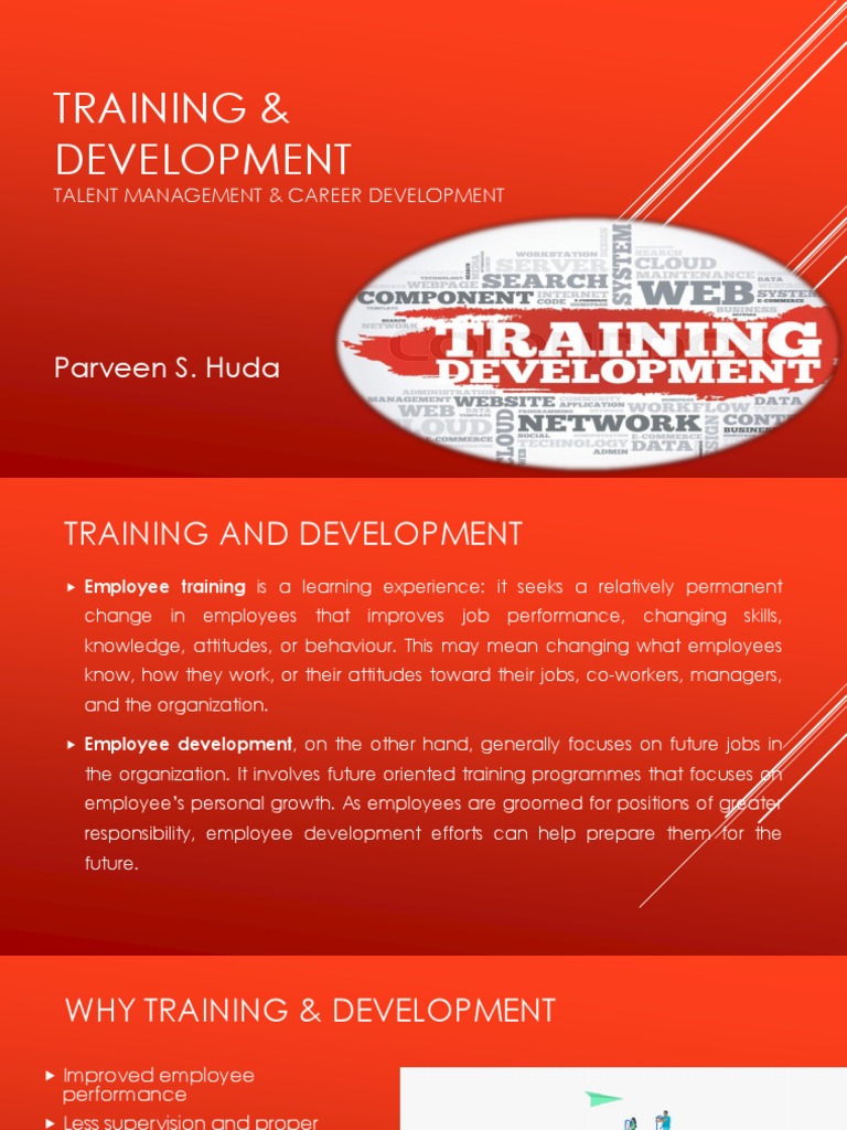 Training & Development of HR V2 | PDF | Talent Management | Recruitment