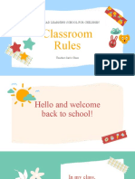 Classroom Rules: Oldmead Learning School For Children