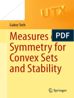 (Springer UTX) Toth - Measures of Symmetry For Convex Sets and Stability