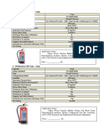 HIFS Fire Extinguishers 1-Multipurpose ABC Type - 4 Kgs