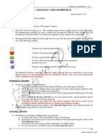 GG: Geology and Geophysics: General Instructions