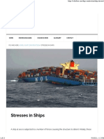 Stresses in Ships