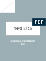 Airport Security: Modern Technologies To Counter Aviation Securit Threats