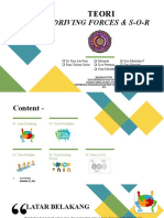 Teori Perilaku Driving Forces & S-O-R