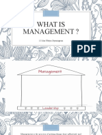 What Is Management ?: 13-Icha Wahyu Styaningrum
