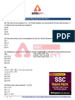 Formatted Quant Mega Quiz For SSC Tier 1 3