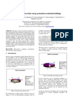 Evaluation of Photo Voltaic Energy Potential in Residential Buildings