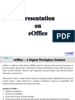 Eoffice Presentation - 14092016-NIC