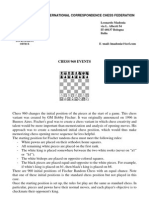 ICCF - Chess 960 Event Description
