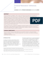 2012, Patras, J Esthet Restor Dent, Management of Provisional Restorations' Deficiencies - A Literature Review