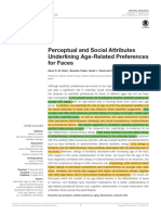 2016 Kiiski Perceptual and Social Attributes Underlining Age-Related Preferences For Faces