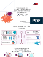 Exposición Del Uso Correcto de Las Mascarillas