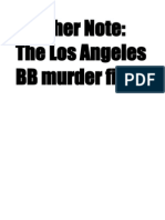 Another Note The Los Angeles BB Murder Case