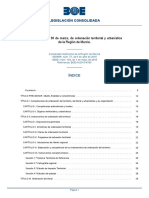 Ley 13-2015. LOTURM. Texto Consolidado