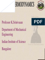 Professor K.Srinivasan Department of Mechanical Engineering Indian Institute of Science Bangalore