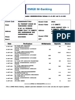 Account statement Oct 2021