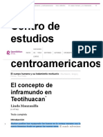El Cuerpo Humano y Su Tratamiento Mortuorio - El Concepto de Inframundo en Teotihuacan - Centro de Estudios Mexicanos y Centroamericanos
