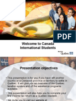 Welcome To Canada International Students