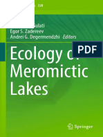 Ramesh D. Gulati, Egor S. Zadereev & Andrei G. Degermendzhi eds꞉ Ecology of Meromictic Lakes