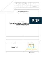 Propuesta de Vaciado de Losa Contraterreno 1