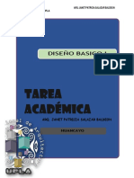 Tarea Academica - Dieño Basico I Arq. Janet Salazar - Bitacora - Musicadocx