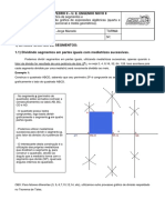 Divisão de Recta em N Partes Iguais Pela Mediatriz