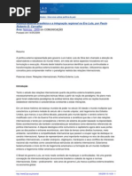 Artigo Política externa brasileira e a integração regional na Era Lula