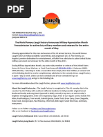 Download Military Appreciation Month Press Release by Laugh Factory SN55039215 doc pdf