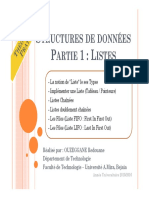 0020 - Structure Des Donn+®es (Partie 1 - Listes)