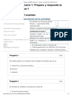 Cuestionario 1: Condición jurídica de los extranjeros