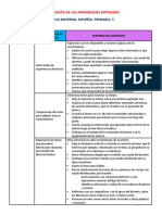 521529184 Aprendizajes Esperados 1 de Primaria Cte Fase Intensiva 2021