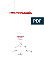 SESIÓN 8 Triangulación, Trilateración